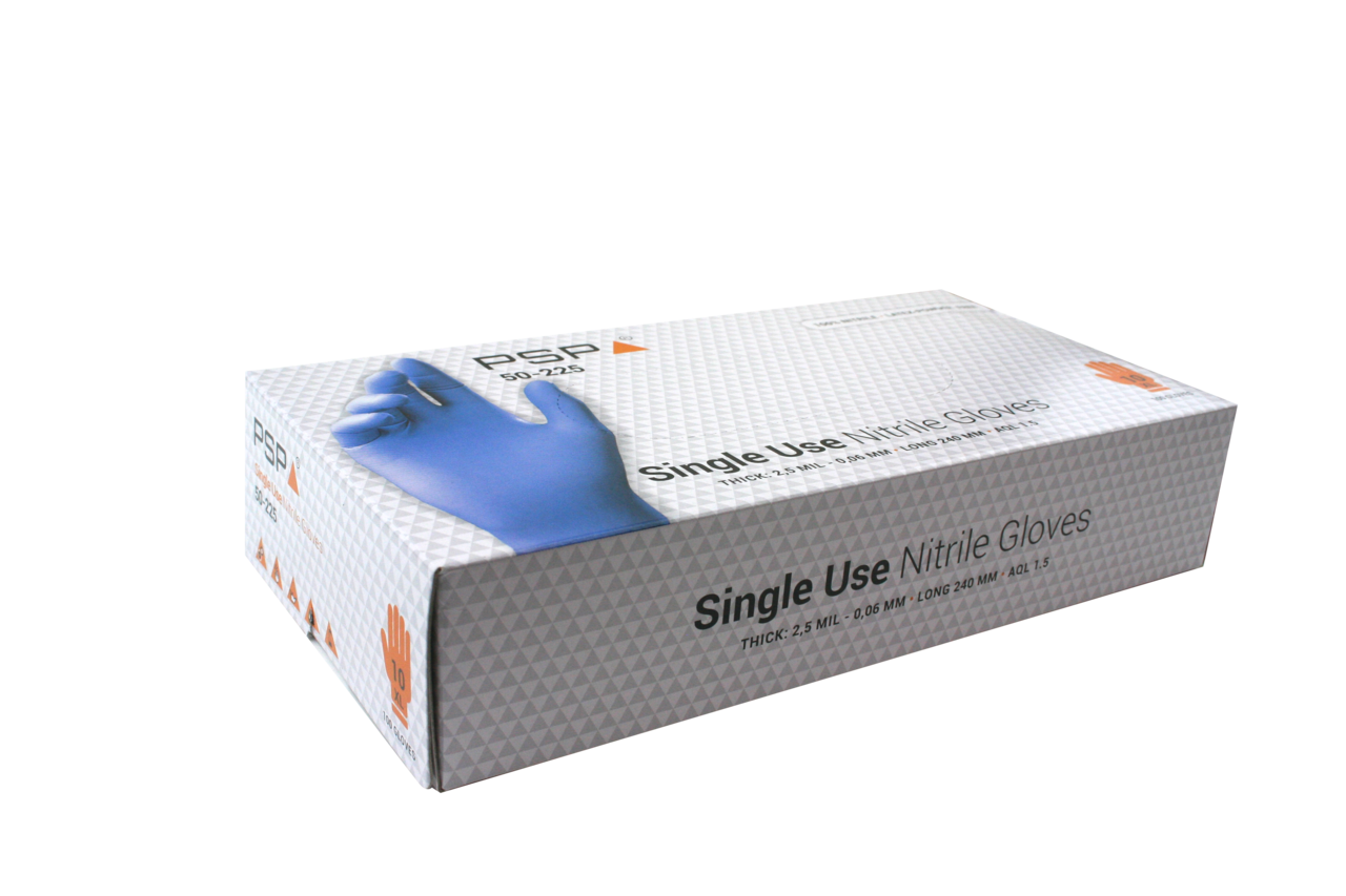PSP PSP 50-220 Allround Single Use Nitrile Werkhandschoen PSP PSP 50-220 Allround Single Use Nitrile Werkhandschoen