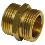 GEKA Geka Dubbelnippel met 2x buitendraad