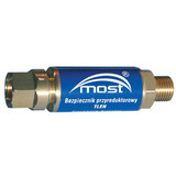 MOST Most - Zuurstof Vlamdover - G 1/4" R - Voor Reduceerventiel MOST Most - Zuurstof Vlamdover - G 1/4" R - Voor Reduceerventiel