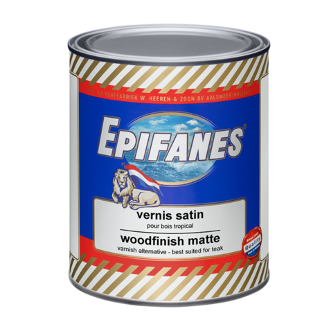 Epifanes Epifanes - Woodfinish Matte - Hardhoutolie Mat - 1 Liter