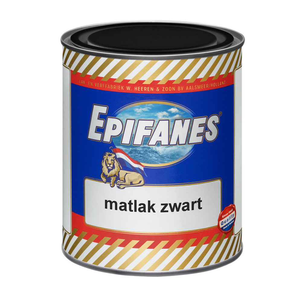 Epifanes Epifanes - Matlak Zwart - 750ml Epifanes Epifanes - Matlak Zwart - 750ml