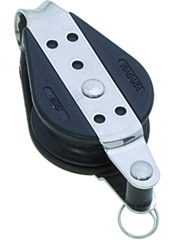 Seilflechter Seilflechter - Kunststof Éénschijfs Kogellagerblok - Hondsvot - 10mm Seilflechter Seilflechter - Kunststof Éénschijfs Kogellagerblok - Hondsvot - 10mm