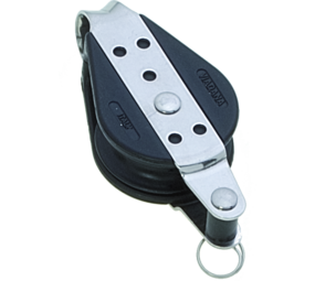 Seilflechter Seilflechter - Kunststof Éénschijfs Kogellagerblok - Hondsvot - 10mm