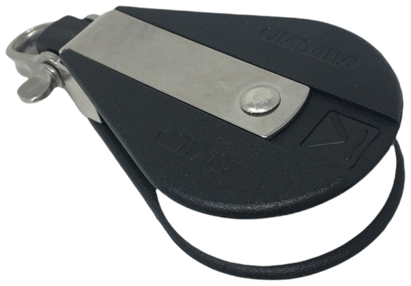 Seilflechter Seilflechter - Kunststof Éénschijfs Blok - D-sluiting - 12mm Seilflechter Seilflechter - Kunststof Éénschijfs Blok - D-sluiting - 12mm