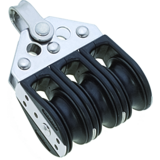 Seilflechter Seilflechter - Kunststof Drieschijfs Kogellagerblok - D-sluiting - 8mm Seilflechter Seilflechter - Kunststof Drieschijfs Kogellagerblok - D-sluiting - 8mm