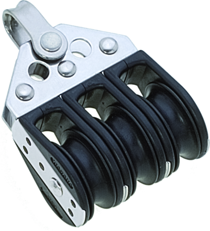 Seilflechter Seilflechter - Kunststof Drieschijfs Kogellagerblok - D-sluiting - 8mm Seilflechter Seilflechter - Kunststof Drieschijfs Kogellagerblok - D-sluiting - 8mm