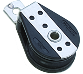 Seilflechter Seilflechter - Kunststof Éénschijfs Kogellagerblok - 6mm - Holle As Seilflechter Seilflechter - Kunststof Éénschijfs Kogellagerblok - 6mm - Holle As