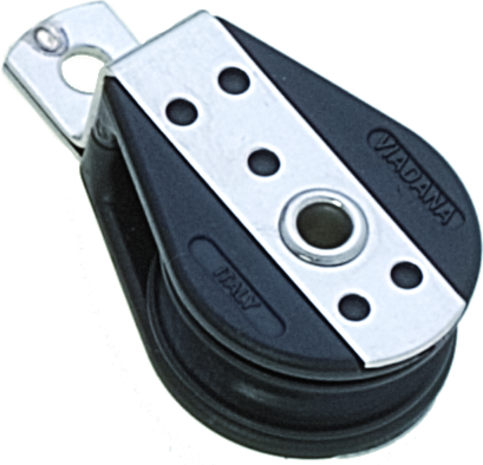 Seilflechter Seilflechter - Kunststof Éénschijfs Kogellagerblok - 6mm - Holle As Seilflechter Seilflechter - Kunststof Éénschijfs Kogellagerblok - 6mm - Holle As