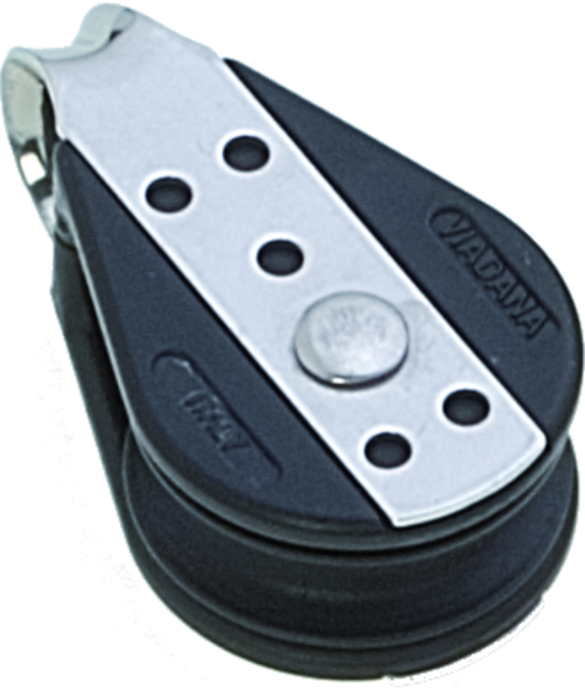 Seilflechter Seilflechter - Kunststof Éénschijfs Kogellagerblok - 8mm Seilflechter Seilflechter - Kunststof Éénschijfs Kogellagerblok - 8mm