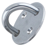 Seilflechter Seilflechter - Oogplaat 40mm Rond - RVS A2 Seilflechter Seilflechter - Oogplaat 40mm Rond - RVS A2