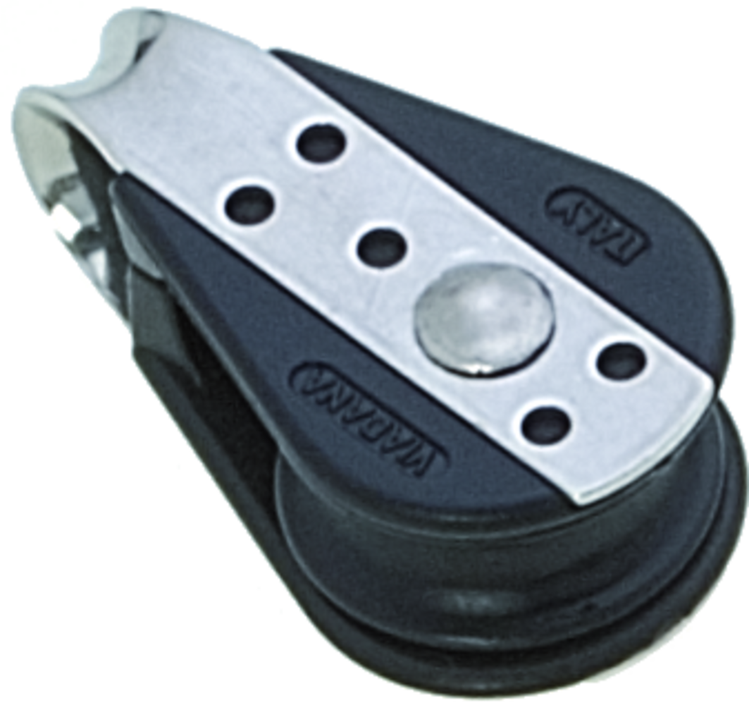 Seilflechter Seilflechter - Kunststof Éénschijfs Kogellagerblok - 6mm Seilflechter Seilflechter - Kunststof Éénschijfs Kogellagerblok - 6mm