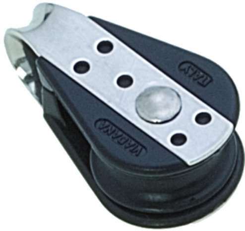 Seilflechter Seilflechter - Kunststof Éénschijfs Kogellagerblok - 6mm Seilflechter Seilflechter - Kunststof Éénschijfs Kogellagerblok - 6mm