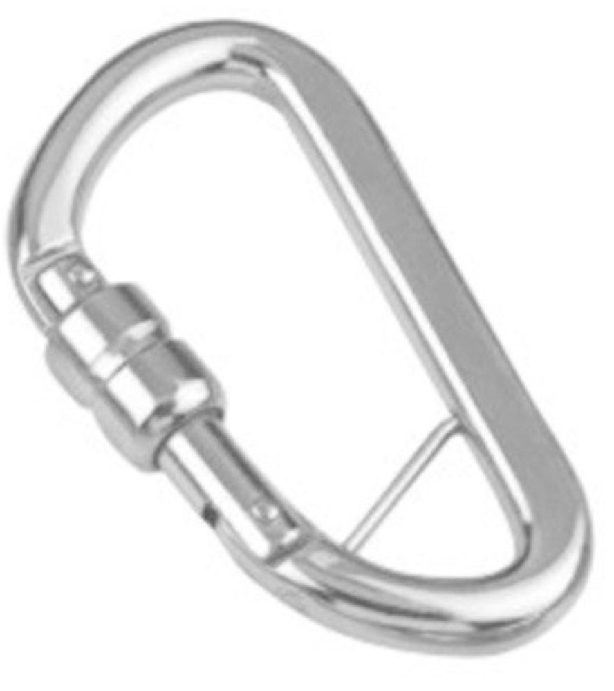 Seilflechter Seilflechter - Karabijnhaak Veersluiting en Kruisstuk - 10x100mm - RVS A4 Seilflechter Seilflechter - Karabijnhaak Veersluiting en Kruisstuk - 10x100mm - RVS A4