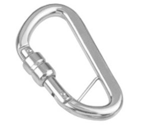 Seilflechter Seilflechter - Karabijnhaak Veersluiting en Kruisstuk - 10x100mm - RVS A4 Seilflechter Seilflechter - Karabijnhaak Veersluiting en Kruisstuk - 10x100mm - RVS A4