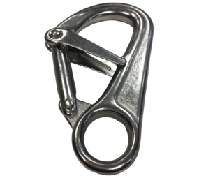 Seilflechter Seilflechter - Veiligheids Karabijnhaak - 110x10mm - RVS A4 Seilflechter Seilflechter - Veiligheids Karabijnhaak - 110x10mm - RVS A4