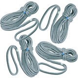 Seilflechter Seilflechter - Taifun® Polyester Landvast Set - Zwart-Wit Seilflechter Seilflechter - Taifun® Polyester Landvast Set - Zwart-Wit