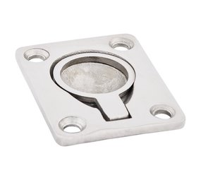 Seilflechter Seilflechter - Luikring - RVS - 47x38mm Seilflechter Seilflechter - Luikring - RVS - 47x38mm