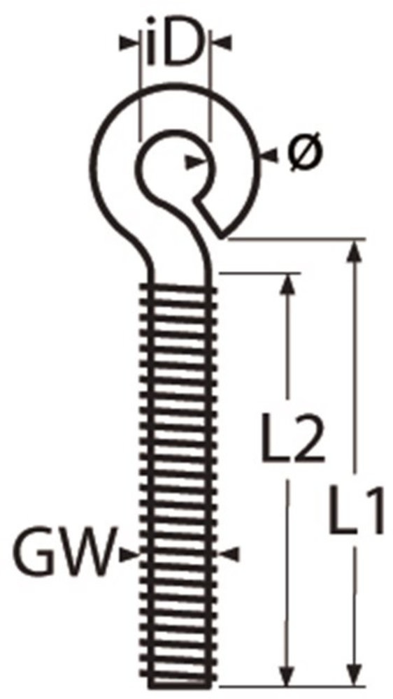 Seilflechter Seilflechter - Schroefoog - RVS A4 Seilflechter Seilflechter - Schroefoog - RVS A4