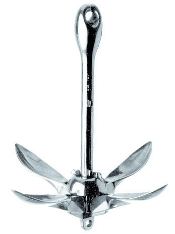 Seilflechter Seilflechter - Paraplu Anker - RVS A4 - 2,5kg Seilflechter Seilflechter - Paraplu Anker - RVS A4 - 2,5kg