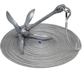 Seilflechter Seilflechter - Taifun® Ankertouwset - 10mm x 30 meter - 6kg Seilflechter Seilflechter - Taifun® Ankertouwset - 10mm x 30 meter - 6kg