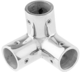 Seilflechter Seilflechter -  Railing Hoekverbinder - 22mm - RVS Seilflechter Seilflechter -  Railing Hoekverbinder - 22mm - RVS