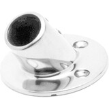Seilflechter Seilflechter -  Railingvoet - 60 graden - Rond - 25mm - RVS Seilflechter Seilflechter -  Railingvoet - 60 graden - Rond - 25mm - RVS