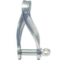 Seilflechter Seilflechter - D-sluiting - Gedraaid - Plat - 4mm - RVS Seilflechter Seilflechter - D-sluiting - Gedraaid - Plat - 4mm - RVS