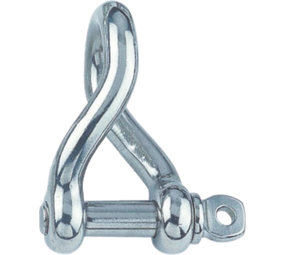 Seilflechter Seilflechter - D-sluiting - Gedraaid - RVS Seilflechter Seilflechter - D-sluiting - Gedraaid - RVS