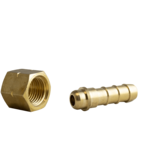 Insteeknippel met wartel 1/4" Insteeknippel met wartel 1/4"