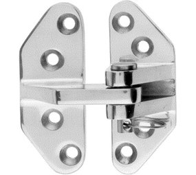 Seilflechter Seilflechter - Luikscharnier - 74x65mm - RVS Seilflechter Seilflechter - Luikscharnier - 74x65mm - RVS