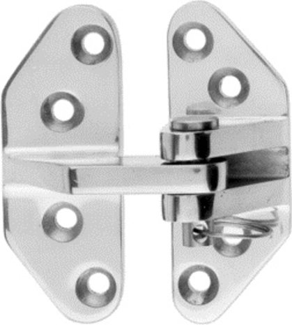 Seilflechter Seilflechter - Luikscharnier - 74x65mm - RVS Seilflechter Seilflechter - Luikscharnier - 74x65mm - RVS