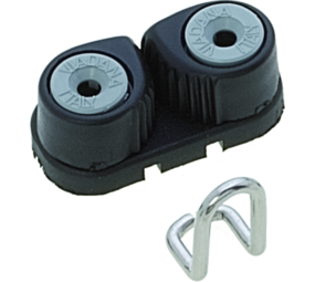 Seilflechter Seilflechter - Carbon Schootklem met RVS geleider - 3-8mm - Zwart Seilflechter Seilflechter - Carbon Schootklem met RVS geleider - 3-8mm - Zwart