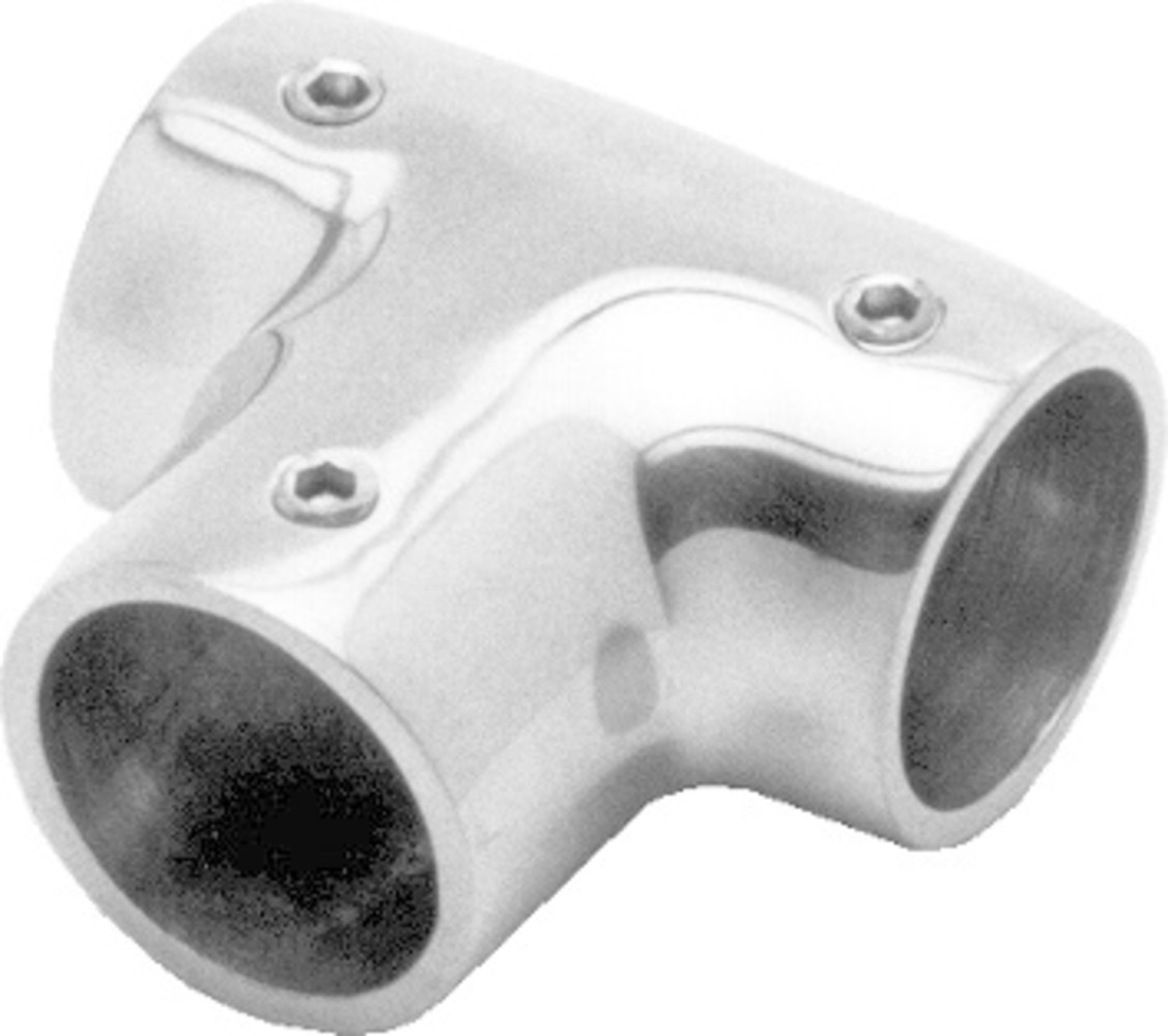 Seilflechter Seilflechter - Railing T-Stuk - 90 Graden - RVS - 25mm Seilflechter Seilflechter - Railing T-Stuk - 90 Graden - RVS - 25mm