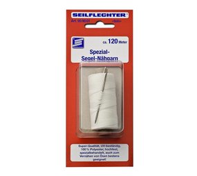 Seilflechter Seilflechter - Polyester Zeilgaren - 0,4mm x 120m - Met Naald Seilflechter Seilflechter - Polyester Zeilgaren - 0,4mm x 120m - Met Naald