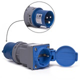 Benson Benson - CEE naar Randaarde Stopcontact Verloopstekker Benson Benson - CEE naar Randaarde Stopcontact Verloopstekker