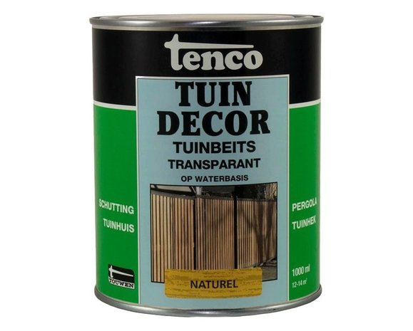 Tenco Tenco - Tuindecor - Transparant - 1 Liter Tenco Tenco - Tuindecor - Transparant - 1 Liter