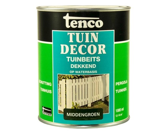 Tenco Tenco - Tuindecor - Dekkend - 1 Liter Tenco Tenco - Tuindecor - Dekkend - 1 Liter