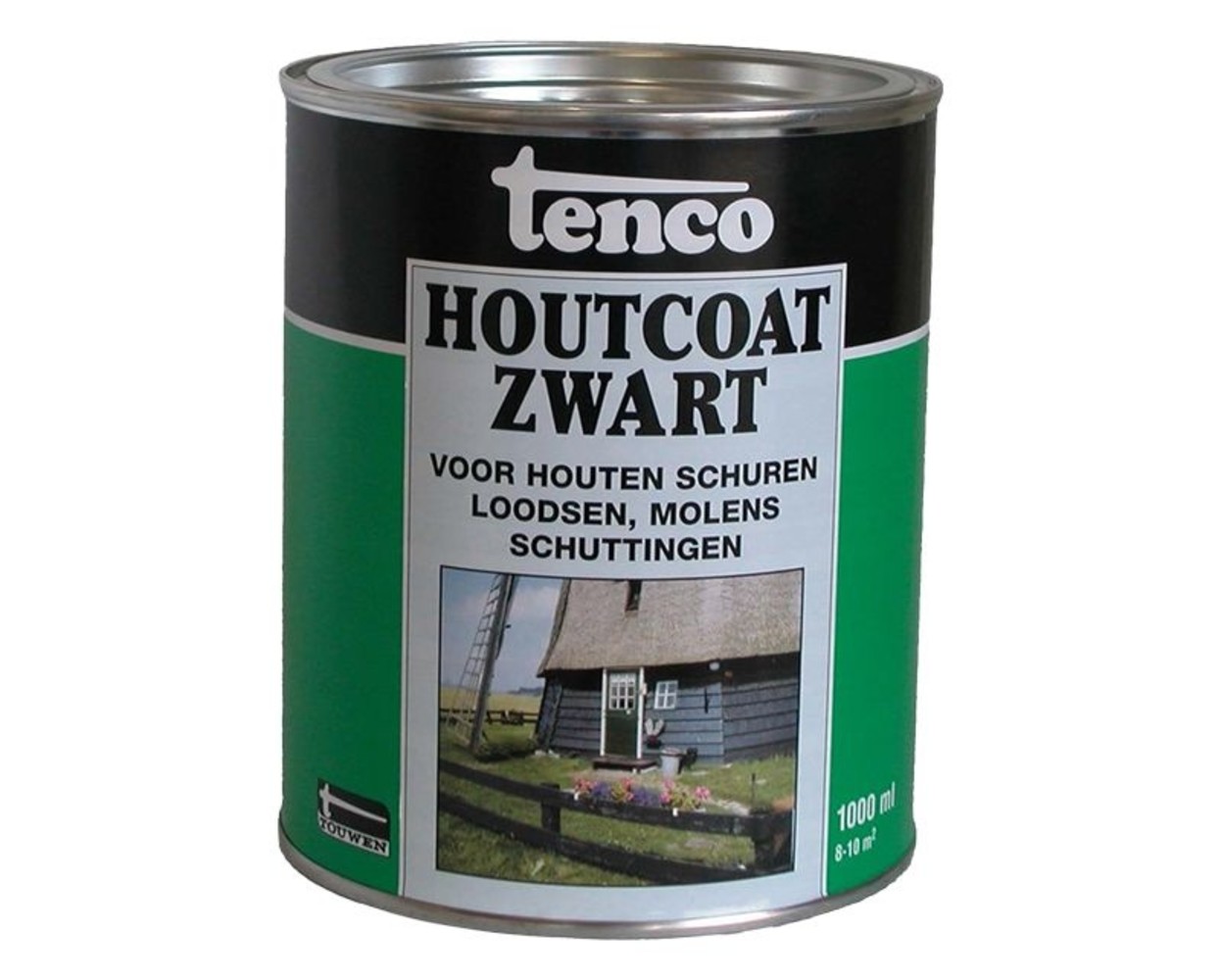 Tenco Tenco - Houtcoat - Zwart Tenco Tenco - Houtcoat - Zwart
