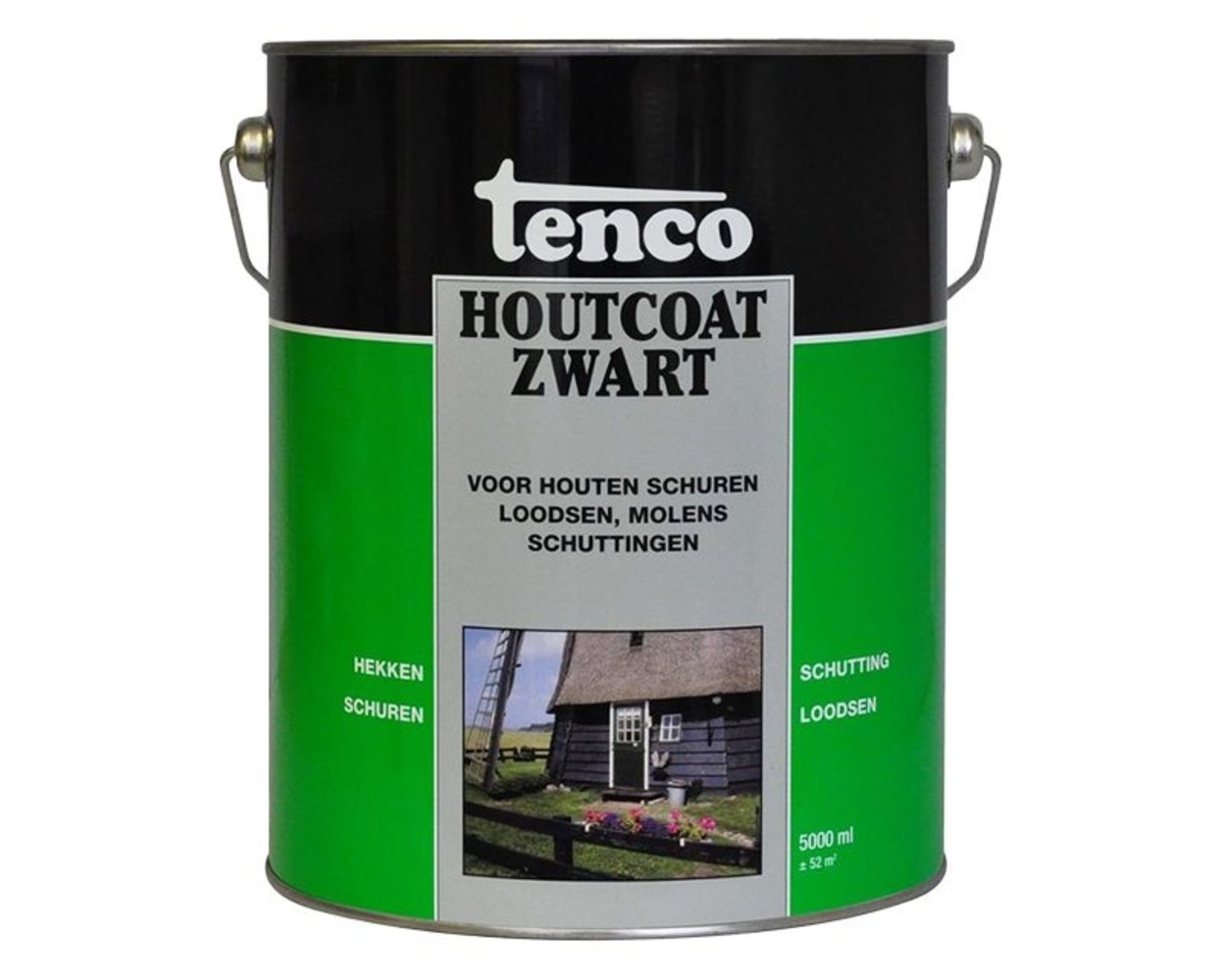 Tenco Tenco - Houtcoat - Zwart Tenco Tenco - Houtcoat - Zwart