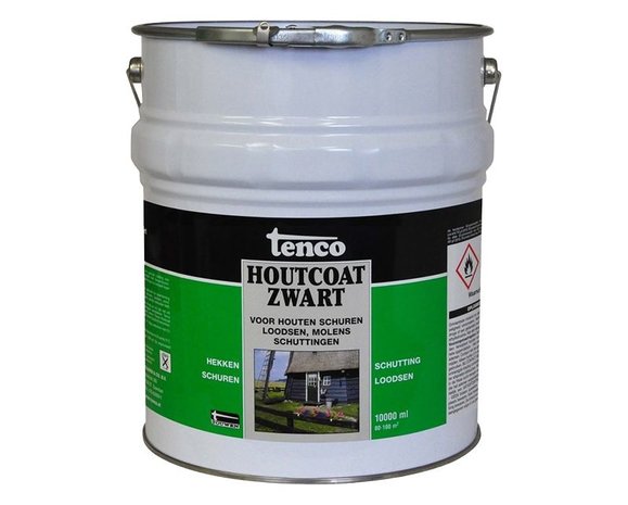Tenco Tenco - Houtcoat - Zwart Tenco Tenco - Houtcoat - Zwart
