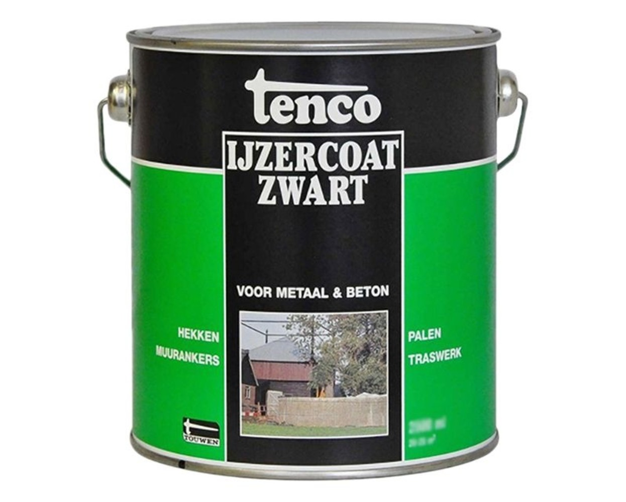 Tenco Tenco - Houtcoat - Zwart Tenco Tenco - Houtcoat - Zwart