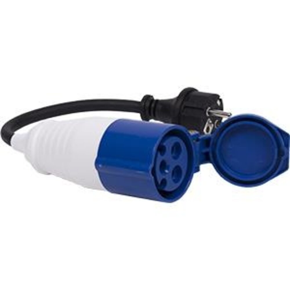 Belson Belson CEE verloopsnoer 20cm stekker met Contra CEE stekker