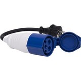 Belson Belson CEE verloopsnoer 20cm stekker met Contra CEE stekker