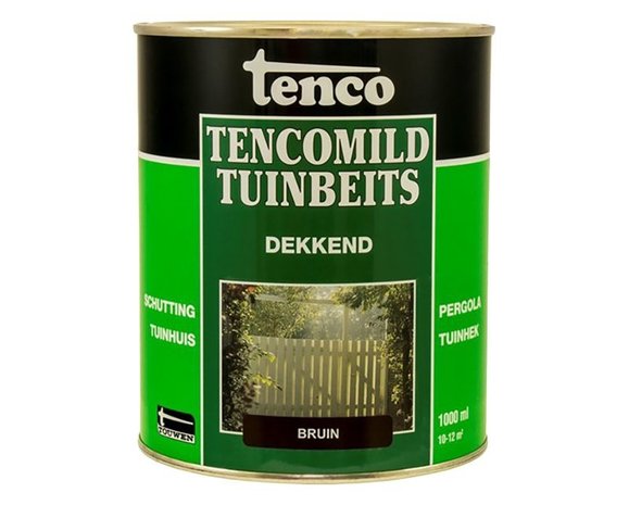 Tenco Tenco - Tencomild Tuinbeits - Dekkend - 1 Liter Tenco Tenco - Tencomild Tuinbeits - Dekkend - 1 Liter