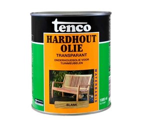 Tenco Tenco - Hardhout Olie - Transparant - Blank - 1 Liter Tenco Tenco - Hardhout Olie - Transparant - Blank - 1 Liter