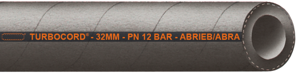 Baggerman Turbocord - Straalgritslang - 19x33mm - Zwart