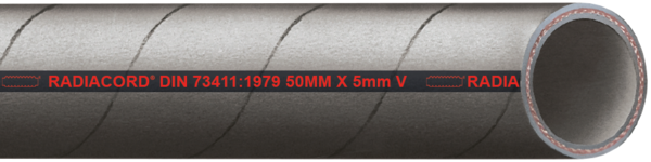 Baggerman Radiacord - Koelwaterslang - Zwart Baggerman Radiacord - Koelwaterslang - Zwart