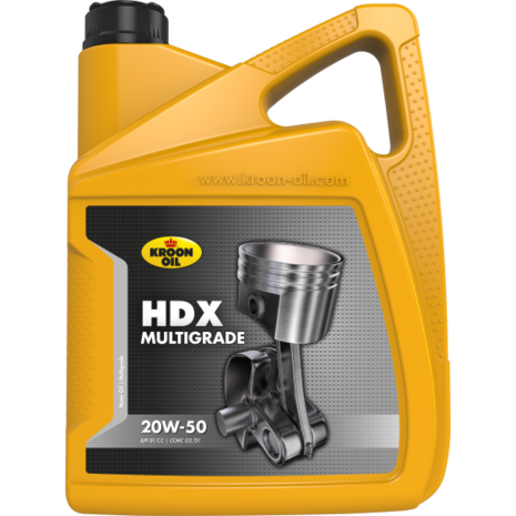Kroon Oil Kroon-Oil - HDX Multigrade - 20W-50 Kroon Oil Kroon-Oil - HDX Multigrade - 20W-50