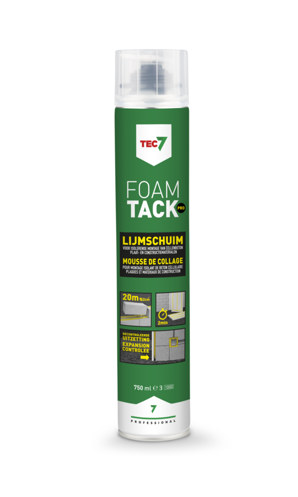 Tec7 Tec7 - FoamTack Pro - Aerosol 750ml Tec7 Tec7 - FoamTack Pro - Aerosol 750ml