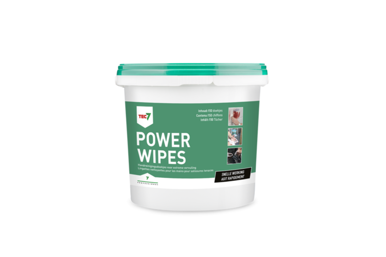 Tec7 Tec7 - Powerwipes - Reinigingsdoekjes Tec7 Tec7 - Powerwipes - Reinigingsdoekjes